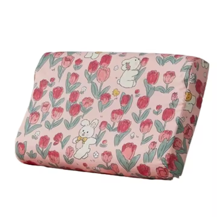 Textil para el hogar, funda de almohada con dibujos animados para niños, funda de cojín suave coreana, funda de almohada portátil Rectangular para niños, sofá - 1
