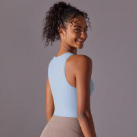 Sujetador de Yoga sin Costuras Alto Impacto Deportivo, Top de Cultivo A Prueba de Golpes, Secado Rápido, Ideal para Ciclismo y Gimnasio - details 14