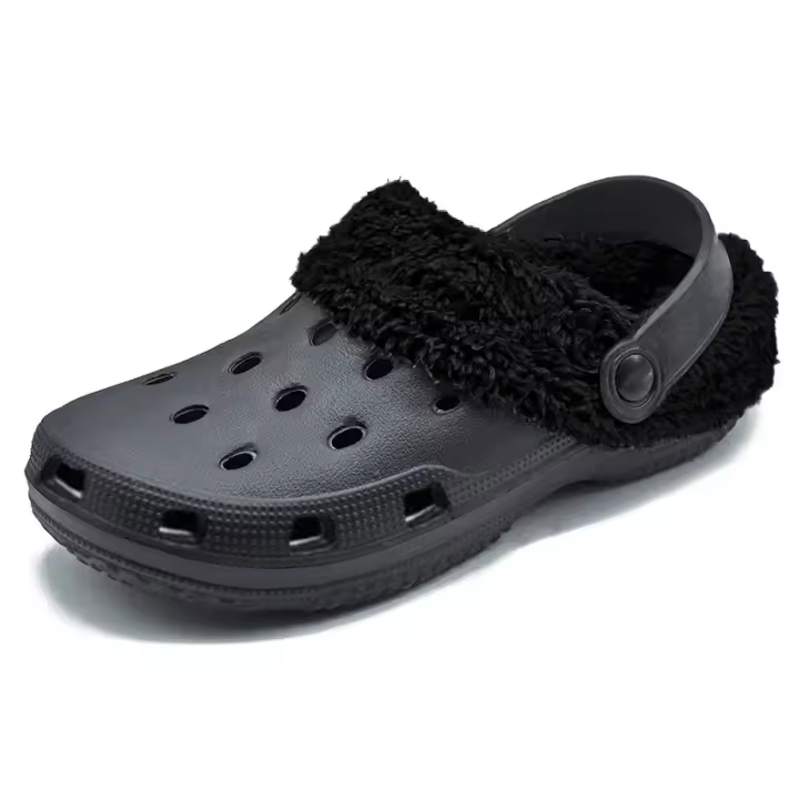 Calidez Zapatillas de Piel para Hogar en Invierno Tallas Grandes, Diseño de Pantufas de Piel, Comodidad para Parejas - 1