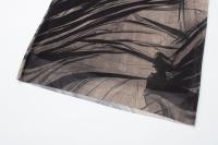 TRAFZA-Vestido largo plisado sin mangas para mujer, traje elegante con estampado de tul, ajustado, para otoño, 2023 - details 7