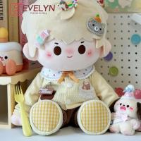 Evelyn-ropa de muñeca de algodón de 40cm, conjunto de ropa de muñeco de peluche Love And Deepspace Xavier Zayne Rafayel ralayo Sylus Caleb, regalo para niños - details 1