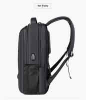 Mochila multifuncional para ordenador, bolsa de viaje de gran capacidad, impermeable, Simple, con carga USB, 2024 - details 14