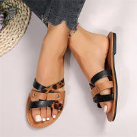 Tallas grandes 43 Zapatos de mujer de verano, nuevo estilo fresco, sandalias planas y huecas para damas, sandalias de una palabra para exteriores - details 1
