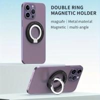 Soporte de Anillo de Teléfono Magnético para Carga Inalámbrica 360° Ajustable Compatible con Apple IPhone 14 13 12 Pro Max/Mini Soporte de Agarre de Anillo Desmontable Producto Electrónico Portátil Dangerous Goods Normal Goods - details 3