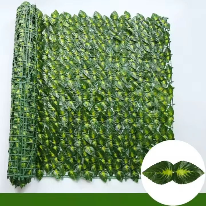 Pantalla de Hedera Artificial de 300cm Planta Falsa Verde para Privacidad, Decoración de Jardín Trasero y Patio - 1