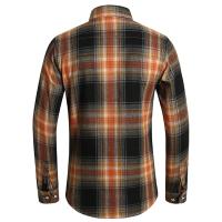 Camisa de Manga Larga con Estampado Geométrico a Rayas Estilo Casual para Hombres - details 18