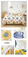 Juego de Ropa de Cama de Lujo con Funda de Edredón de Dibujos Animados Lindos para el Hogar Doble Set de Tela para Cama - details 21