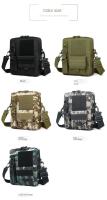 Bolso de Hombro Cruzado Táctico de Camuflaje Versión Vertical para Hombres y Mujeres - details 4