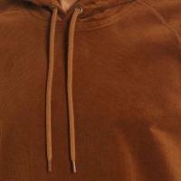 Sudadera con capucha de pana marrón pesada bordada con logotipo premium de alta calidad Decheng Oem - details 8