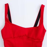 Estilo nuevo Mini vestido clásico de moda con corte en la cintura para mujer 9800606 - details 2