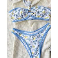 bikin bikini Traje de baño sexy con escote alto y espalda descubierta - details 1
