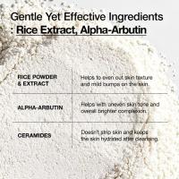 ANUA RICE ENZYME BRIGHTENING CLEANSING POWDER, Rice Mask, Ceramide, Gentle Face Wash for Brightening, Radiant Skin, Facial Cleanser for Dry Skin, Korean Skincare, Fragrance Free, 40g/1.41fl.oz. - details 4