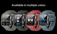 El reloj inteligente AK47 se puede conectar a través de Bluetooth para llamadas y medición del ritmo cardíaco, Material impermeable IP68 - details 23