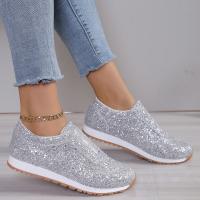 Zapatillas Deportivas Sin Cordones de Moda Otoño 2025 Pisa Fuerte con Tacón Bajo para Mujer - details 29