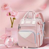 Novedad de verano, bolso de mamá grande multifuncional de nailon para madre y viaje, mochila de moda - details 1