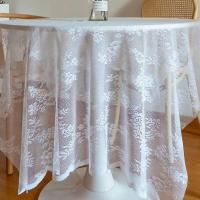 Mantel Ense blanco vintage, cubierta de hotel, tapete de mesa de boda, paño decorativo para picnic, decoración de escritorio para el hogar - details 22