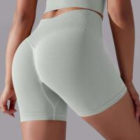 Pantalones cortos de cintura alta para mujer, ropa deportiva para Yoga, gimnasio, correr, pantalones cortos de entrenamiento - details 45