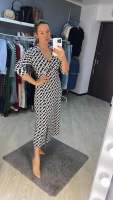 Vestido de noche Vintage para mujer, traje largo ajustado, estampado Y2K, informal, para fiesta y playa, Verano - details 46
