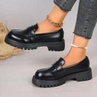 Zapatos pequeños de cuero para mujer, calzado individual de estilo universitario, suela gruesa, novedad - details 5