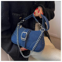 Bolso de Hombro Denim de Alta Calidad Bolso Messenger Retro para Mujeres - details 31