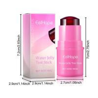EELHOE 3 en 1 mejilla labio teñido humectante rubor en barra ojos mejilla labio crema iluminadora agua gelatina tinte en barra maquillaje de contorno mate - details 27