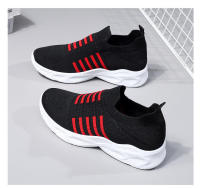 Nuevas zapatillas de deporte de punto transpirables para mujer, zapatos para correr informales antideslizantes - details 23