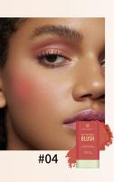 Labios y mejillas lisas genuinas, Natural Nude 6 Colores, resaltado y contorneado mate, bálsamo de rubor, palo de rubor - details 8
