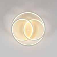 Goeco Lámpara de Techo Moderna 40W Iluminación Blanca Fría/Cálida Montaje Semi-Flush - details 4