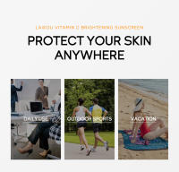 LAIKOU Protector solar facial con vitamina C Ultra SPF50 Protector solar corporal Anthelios Fluido invisible antibrillo |   Anti-imperfecciones - details 10
