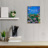 Calendario de pared de viaje para decoración del hogar y la Oficina, Plan diario de naturaleza y Vida Silvestre, 2025 - details 5