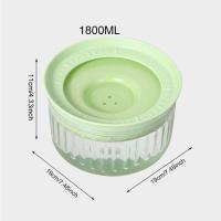 Cuenco de agua para mascotas de gran capacidad, cuenco flotante desmontable antisalpicaduras para perros, cuenco automático para perros con boca antideslizante y antisalpicaduras, para viaje - details 0