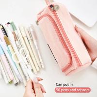 Estuche de lápices de colores, Bolsa Escolar Kawaii de gran capacidad, caja de bolígrafos escolares, papelería - details 0