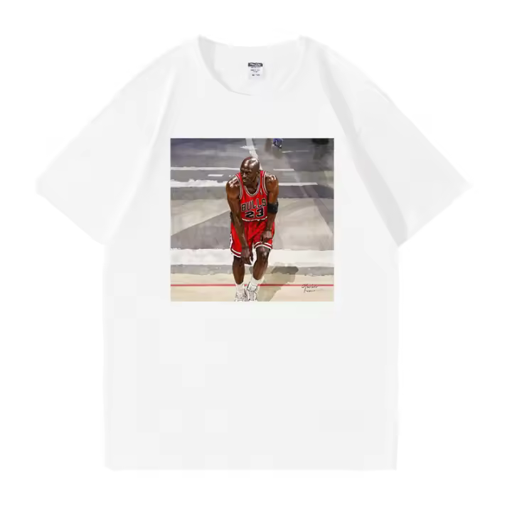 2025 Camiseta para hombre Camiseta negra pura 100% algodón Camisetas de la NBA Camiseta blanca última novedad Camiseta de la NBA - 1