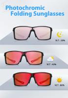 KAPVOE Gafas de Sol Plegables Anti-vaho, Photochromáticas, Ligeras para Ciclismo - details 3