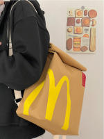 Mochila de Gran Capacidad McDonald's Bolsa Casual para Estudiantes Bolsa de Hamburguesa - details 1