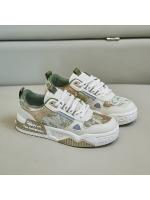2025 primavera nuevo pequeño blanco zapatos mujer ins estudiantes corriendo deportes bordo zapatos de altura zapatos casuales. - details 3