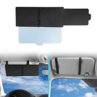 El control deslizante polarizado con cremallera para automóvil, la extensión con lente de PC y la visera lateral brindan una conducción segura para la mayoría de los automóviles. - details 5