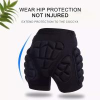 Protector de almohadilla de arranque 3D, pantalones cortos de EVA transpirables para tabla de esquí de invierno, protección de cadera y mezclilla - details 1