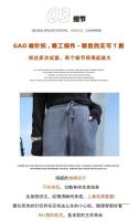 Pantalones de Cachemira para Mujer Otoño-Invierno Cintura Alta, Color Sólido, Estilo Casual, Ajuste Suelto, Pantalones de Punto para Exteriores - details 5