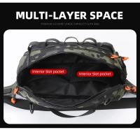 Mochila táctica de pecho para acampar Bolsa de cintura para gimnasio al aire libre - details 3