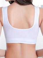 Sujetadores Deportivos Inalámbricos, 3 piezas, Sujetador De Tanque Elástico Cómodo Y Transpirable, Lencería Y Ropa Interior Para mujer - details 11