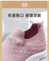 Cómodo casual con suelas suaves para mujer, calcetines de malla transpirable, zapatos deportivos ligeros de moda - details 8