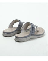 Chanclas para mujer, moda exterior, verano 2025, sandalias de cuña con suela gruesa - details 14