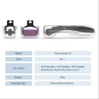 Kit de rodillo Derma 3 en 1, agujas de titanio 180, 600, 3 cabezales de repuesto, microaguja DRS, Dermaroller para el cuidado de la piel MTS - details 6