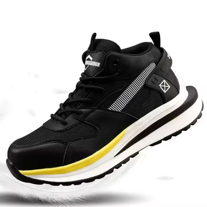 Nuevo Modelo 2025 Botas De Trabajo De Alta Calidad Para Hombre, Zapatillas De Seguridad Antipinchazos, Puntera De Acero, Calzado Protector Indestructible, Moda 2023 - 1