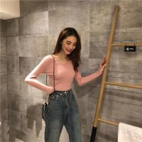 suéter de punto de manga larga para mujer, Jersey informal OL, otoño e invierno, 2025 - details 43