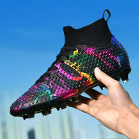 Zapatillas de fútbol unisex, AG, aptas tanto para niños como para adultos, aptas para césped artificial y parques infantiles duros - details 2