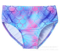 Conjunto de bikini de traje de baño de sirena de tres piezas, cola de sirena con aletas - details 9