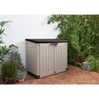 Cobertizo de jardín Exterior, Capacidad 880L, Color Topo/Beige, 132 x 71,5 x 113,5 cm - details 21