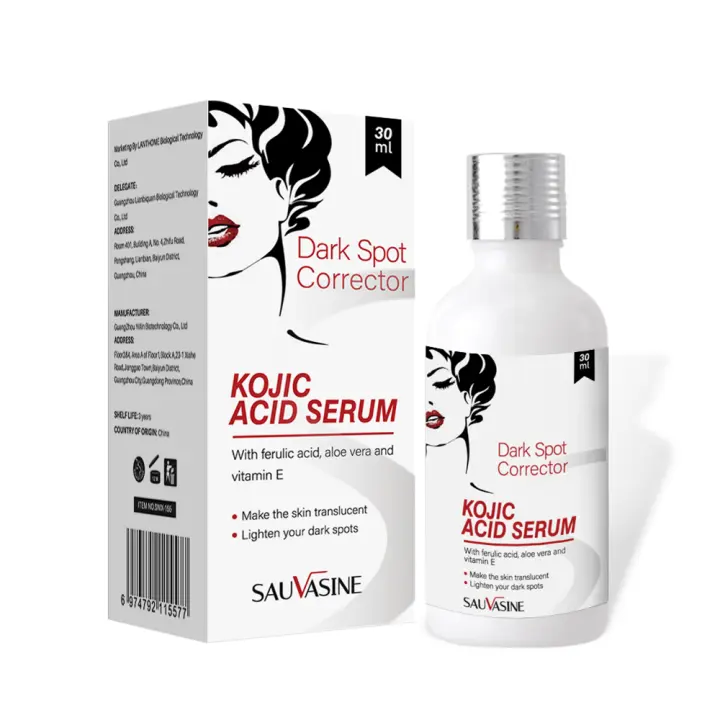 Conjuntos de cuidado de la piel de Ácido Kójico, crema facial antienvejecimiento, eliminación de arrugas, suero facial para manos, limpieza profunda, jabón hidratante brillante - 1